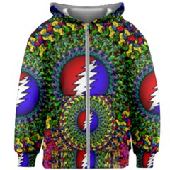 Grateful Dead Kids  Zipper Hoodie Without Drawstring