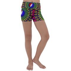 Grateful Dead Kids  Lightweight Velour Yoga Shorts