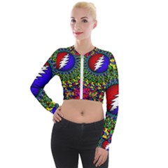 Grateful Dead Long Sleeve Cropped Velvet Jacket