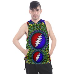 Grateful Dead Men s Sleeveless Hoodie