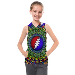 Grateful Dead Kids  Sleeveless Hoodie