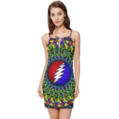 Grateful Dead Summer Tie Front Dress