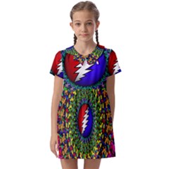 Grateful Dead Kids  Asymmetric Collar Dress