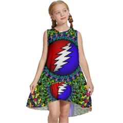 Grateful Dead Kids  Frill Swing Dress