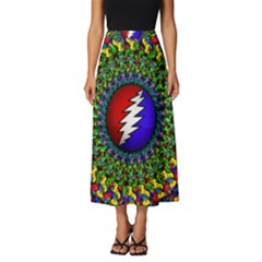 Grateful Dead Classic Midi Chiffon Skirt