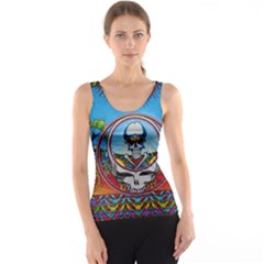 Grateful Dead Wallpapers Women s Basic Tank Top by Sarkoni