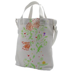 Flowers Art T- Shirtflowers T- Shirt (19) Canvas Messenger Bag