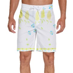 Flowers Lover T- Shirtflowers T- Shirt (10) Men s Beach Shorts
