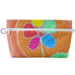 Flowers T- Shirtflowers And Sun T- Shirt Handbag Organizer