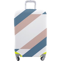 Geometric Abstract Art T- Shirt Mountain River Pattern Luggage Cover (large) by EnriqueJohnson