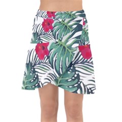 Hawaii T- Shirt Hawaii Antler Garden T- Shirt Wrap Front Skirt