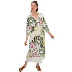 Hawaii T- Shirt Hawaii Bloom Creative T- Shirt Grecian Style  Maxi Dress