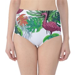 Hawaii T- Shirt Hawaii Creative Pattern T- Shirt Classic High-Waist Bikini Bottoms