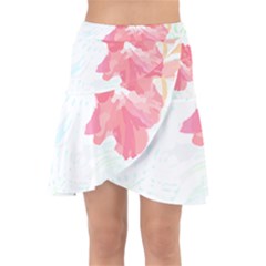 Hawaii T- Shirt Hawaii Florist Modern T- Shirt Wrap Front Skirt