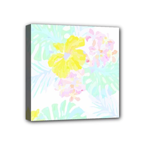 Hawaii T- Shirt Hawaii Flower Of Easter Garden T- Shirt Mini Canvas 4  X 4  (stretched) by EnriqueJohnson