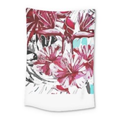 Hawaii T- Shirt Hawaii Indian Flower Modern T- Shirt Small Tapestry