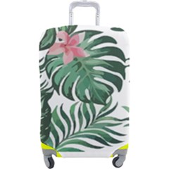 Hawaii T- Shirt Hawaii Leather Flower Garden T- Shirt Luggage Cover (large) by EnriqueJohnson