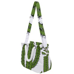 Cactus Desert Plants Rose Rope Handles Shoulder Strap Bag