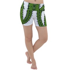 Cactus Desert Plants Rose Lightweight Velour Yoga Shorts by uniart180623