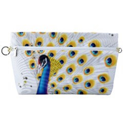 Bird Peafowl Peacock Animal Handbag Organizer by uniart180623