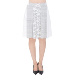 Furr Division Velvet High Waist Skirt