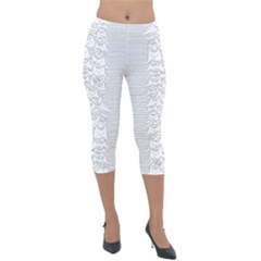 Furr Division Lightweight Velour Capri Leggings 