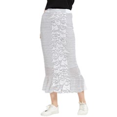 Furr Division Maxi Fishtail Chiffon Skirt