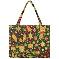 Christmas Pattern Mini Tote Bag by Valentinaart