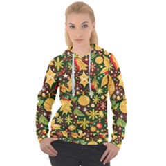 Christmas Pattern Women s Overhead Hoodie by Valentinaart