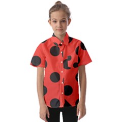 Abstract-bug-cubism-flat-insect Kids  Short Sleeve Shirt by Ket1n9