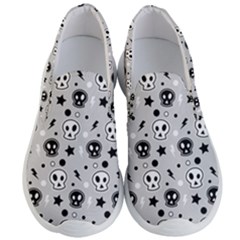 Skull-pattern- Men s Lightweight Slip Ons by Ket1n9