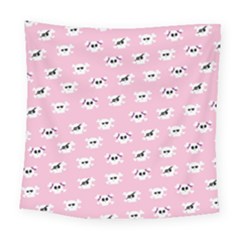 Girly Girlie Punk Skull Square Tapestry (large) by Ket1n9