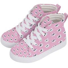 Girly Girlie Punk Skull Kids  Hi-top Skate Sneakers by Ket1n9