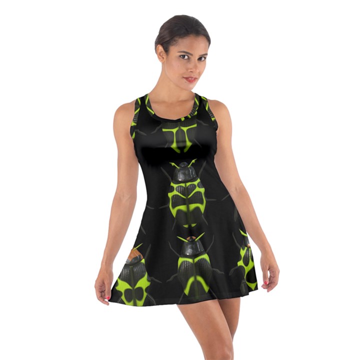 Beetles-insects-bugs- Cotton Racerback Dress