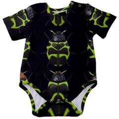 Beetles-insects-bugs- Baby Short Sleeve Bodysuit