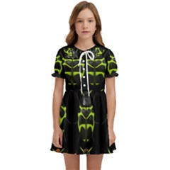 Beetles-insects-bugs- Kids  Sweet Collar Dress