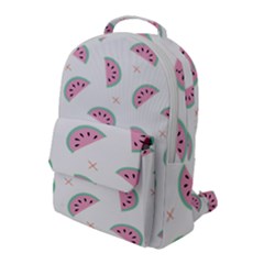 Watermelon Wallpapers  Creative Illustration And Patterns Flap Pocket Backpack (Large)