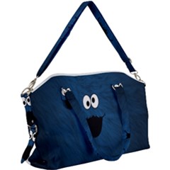 Funny Face Canvas Crossbody Bag by Ket1n9