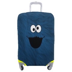 Funny Face Luggage Cover (medium) by Ket1n9