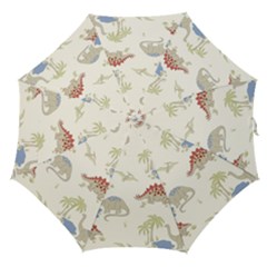 Dinosaur Art Pattern Straight Umbrellas by Ket1n9