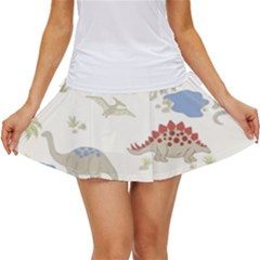 Dinosaur Art Pattern Women s Skort