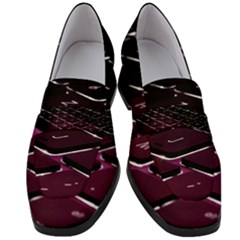 Computer Keyboard Women s Chunky Heel Loafers by Ket1n9