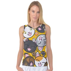 Cats-cute-kitty-kitties-kitten Women s Basketball Tank Top by Ket1n9