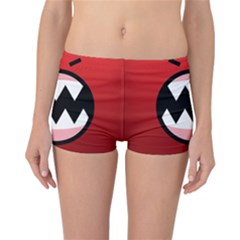 Funny Angry Reversible Boyleg Bikini Bottoms by Ket1n9