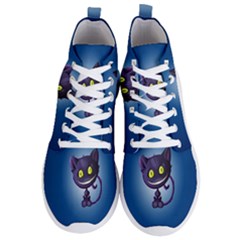 Cats Funny Men s Lightweight High Top Sneakers