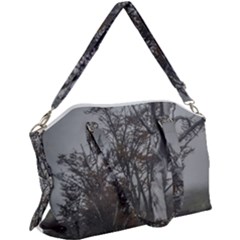 Nature s Resilience: Tierra Del Fuego Forest, Argentina Canvas Crossbody Bag by dflcprintsclothing