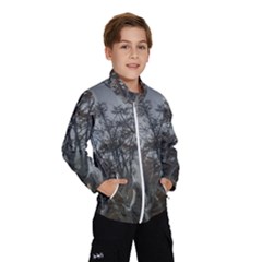 Nature s Resilience: Tierra Del Fuego Forest, Argentina Kids  Windbreaker by dflcprintsclothing