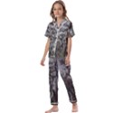 Nature s Resilience: Tierra del Fuego Forest, Argentina Kids  Satin Short Sleeve Pajamas Set View1