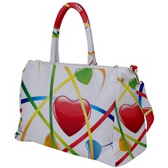 Love Duffel Travel Bag by Ket1n9