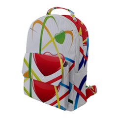 Love Flap Pocket Backpack (large) by Ket1n9